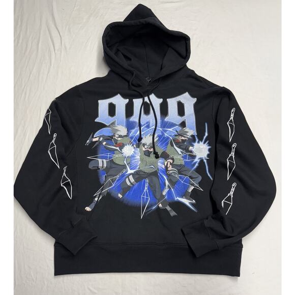 Juice World 999 Naruto Collab Hoodie Men’s Size XL 2002-2006